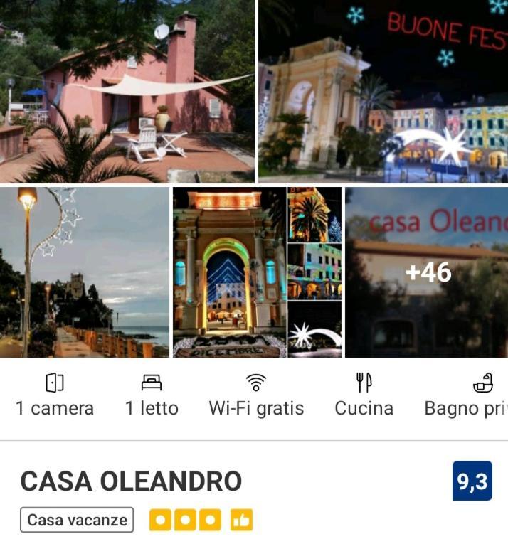 Casa Oleandro Vakantiehuis Finale Ligure